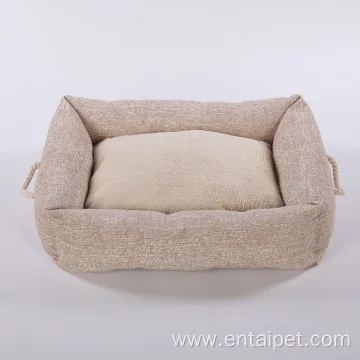 Square Unfolded Grateful Comfortable Durable Dog Bed